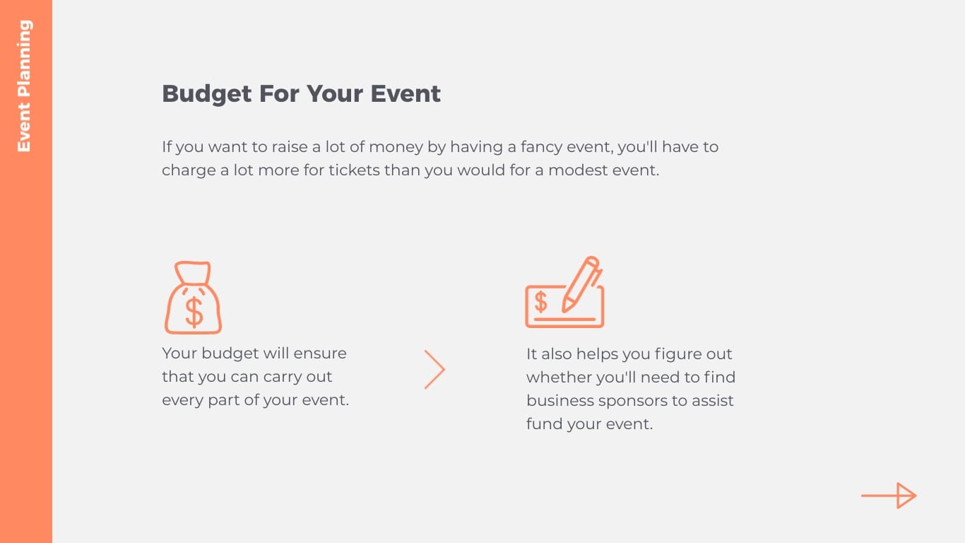 Nonprofit Event Presentation Template - Slide 8 Nonprofit Event Presentation Template - Slide 8