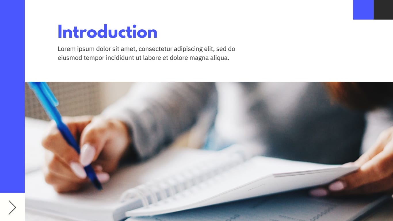 Nonprofit Report Presentation Template - Slide 3 Nonprofit Report Presentation Template - Slide 3