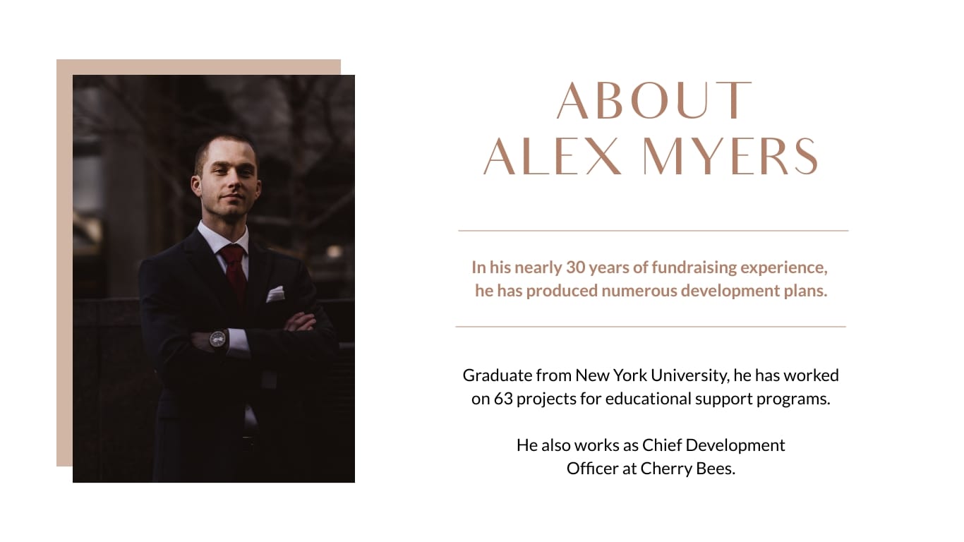 Nonprofit Stakeholder Presentation Template - Slide 2 Nonprofit Stakeholder Presentation Template - Slide 2