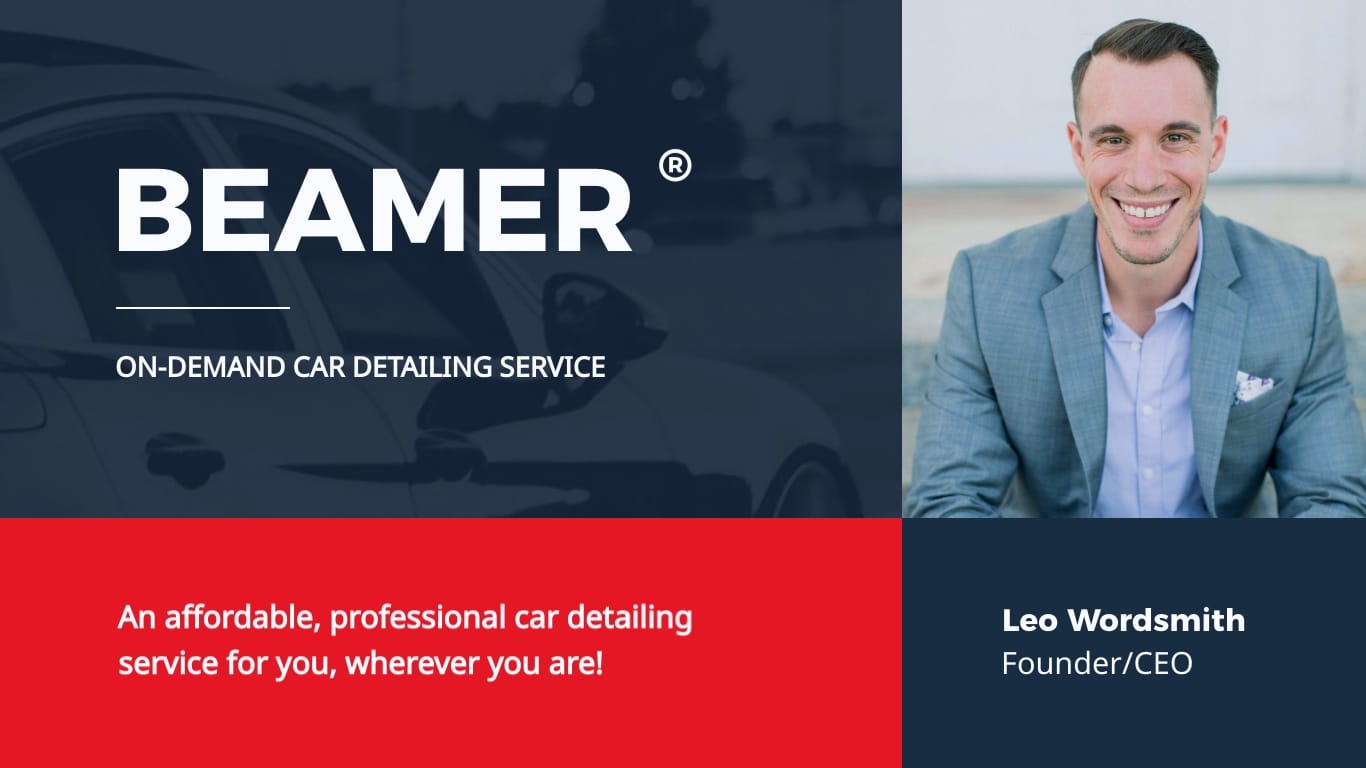 On Demand App Service Pitch Deck Template