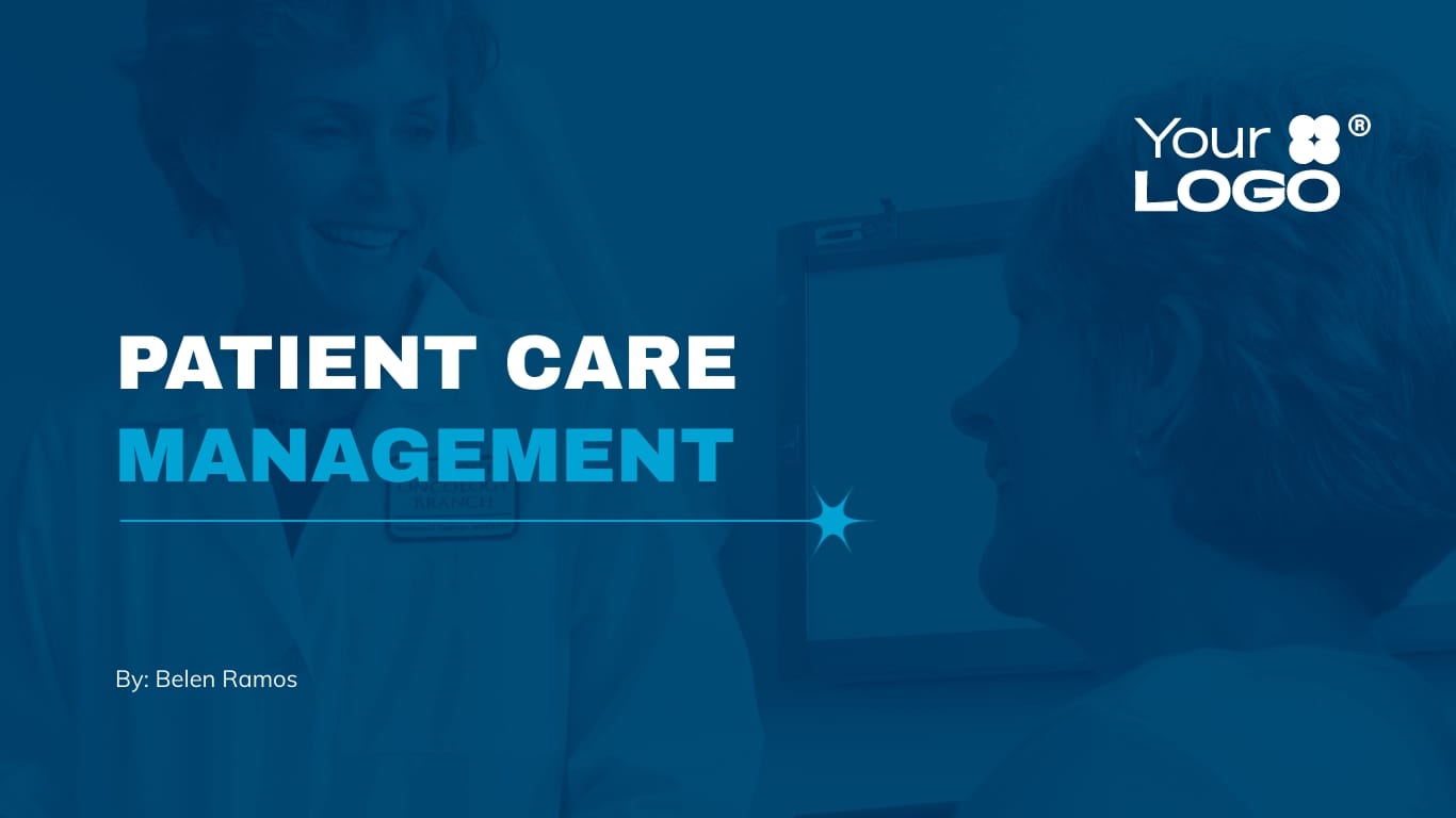 Patient Care Management Presentation Modern Template