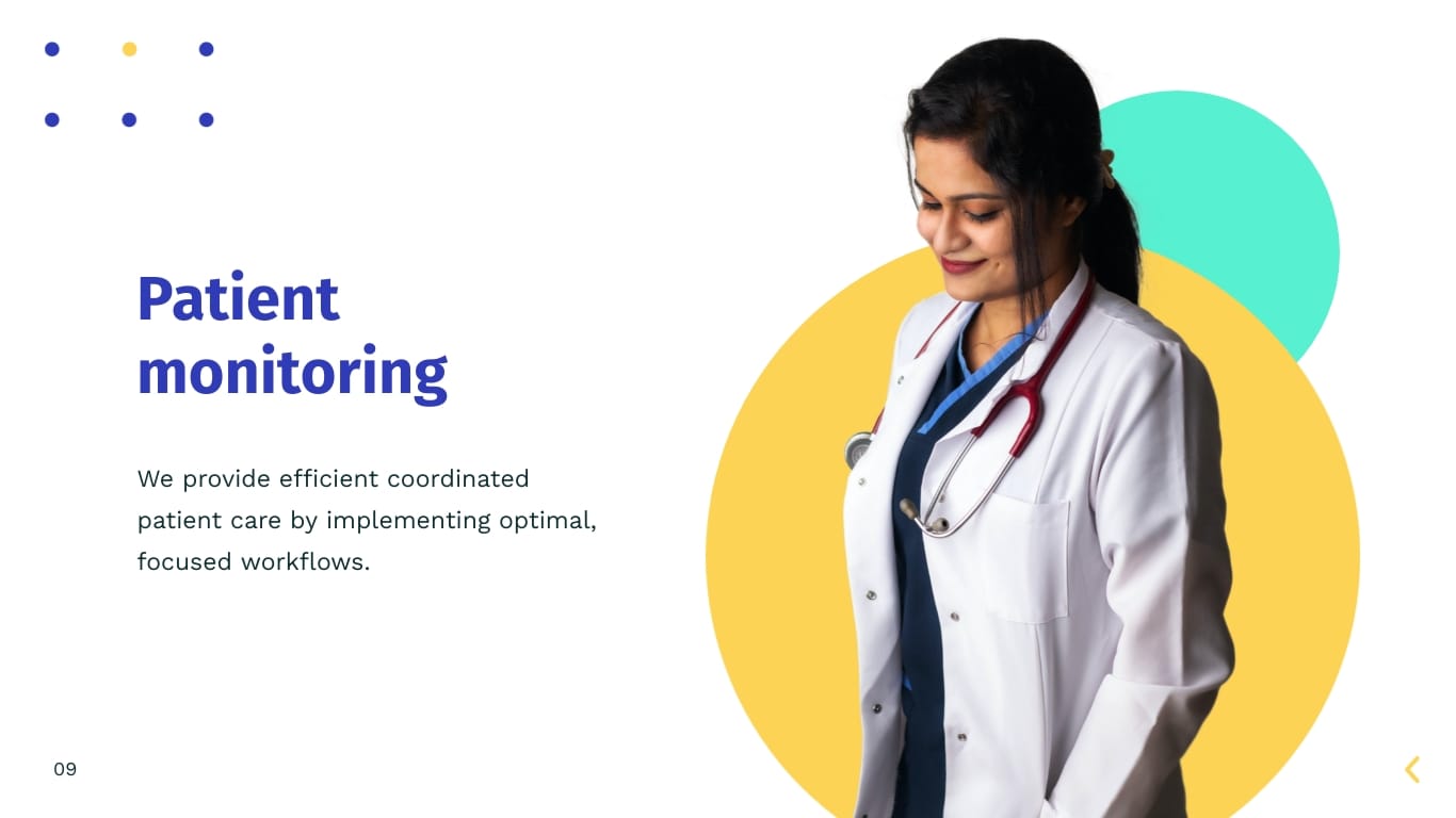 Patient Care Management Presentation Template - Slide 9 Patient Care Management Presentation Template - Slide 9