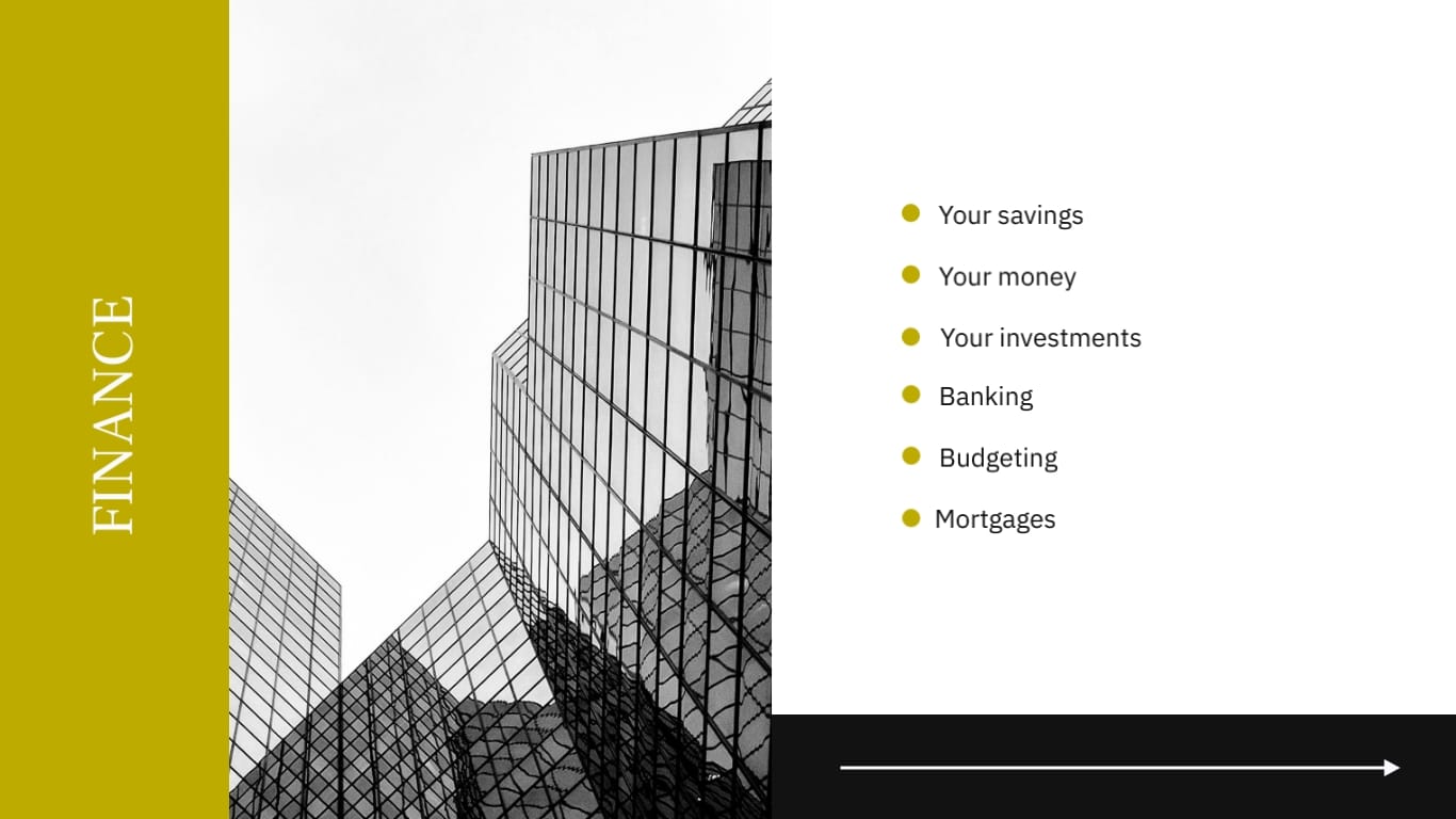 Personal Finance Management Webinar Presentation Template - Slide 9 Personal Finance Management Webinar Presentation Template - Slide 9
