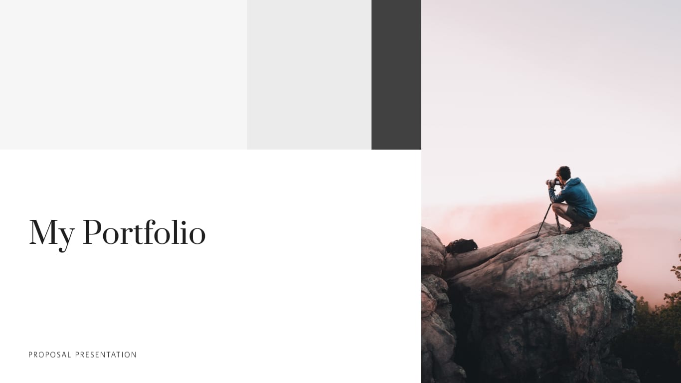 Photography Proposal Presentation Template | Visme