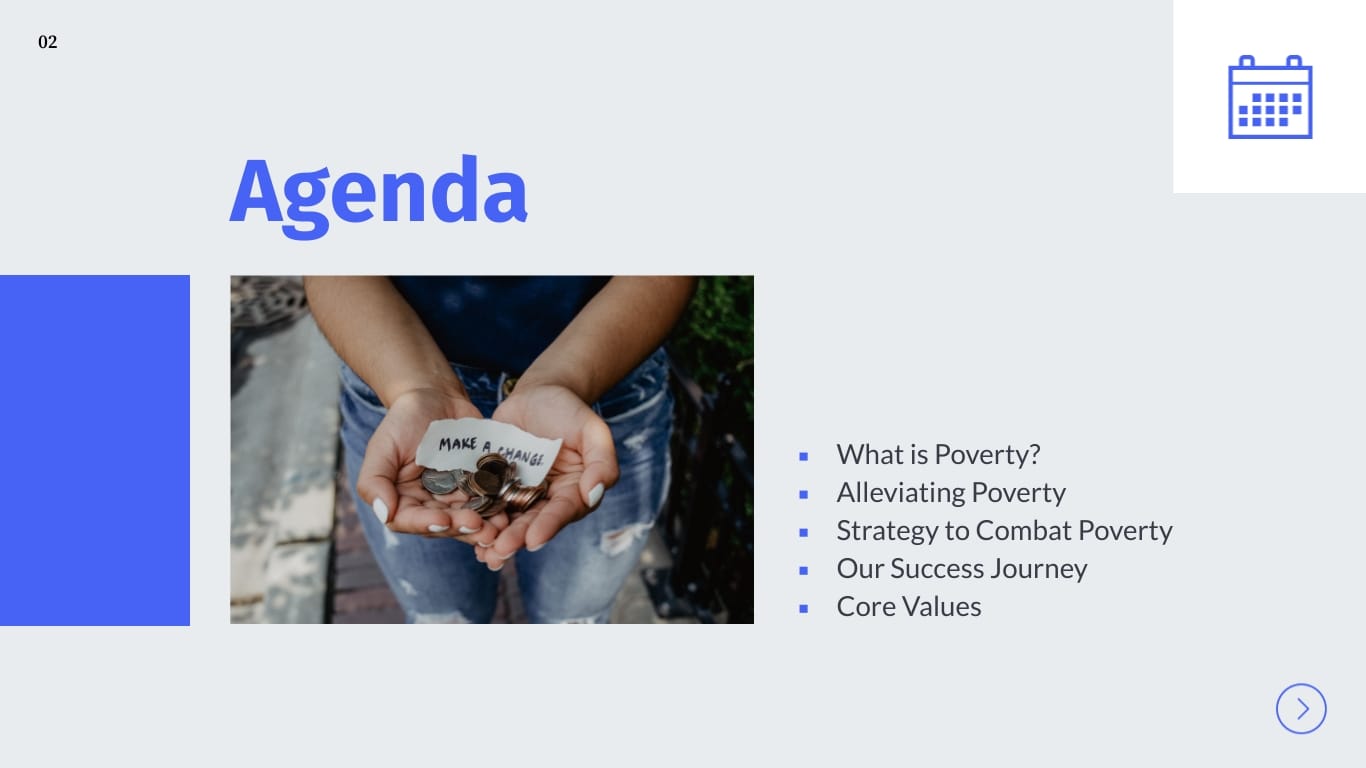 Poverty Alleviation Presentation Template - Slide 2 Poverty Alleviation Presentation Template - Slide 2