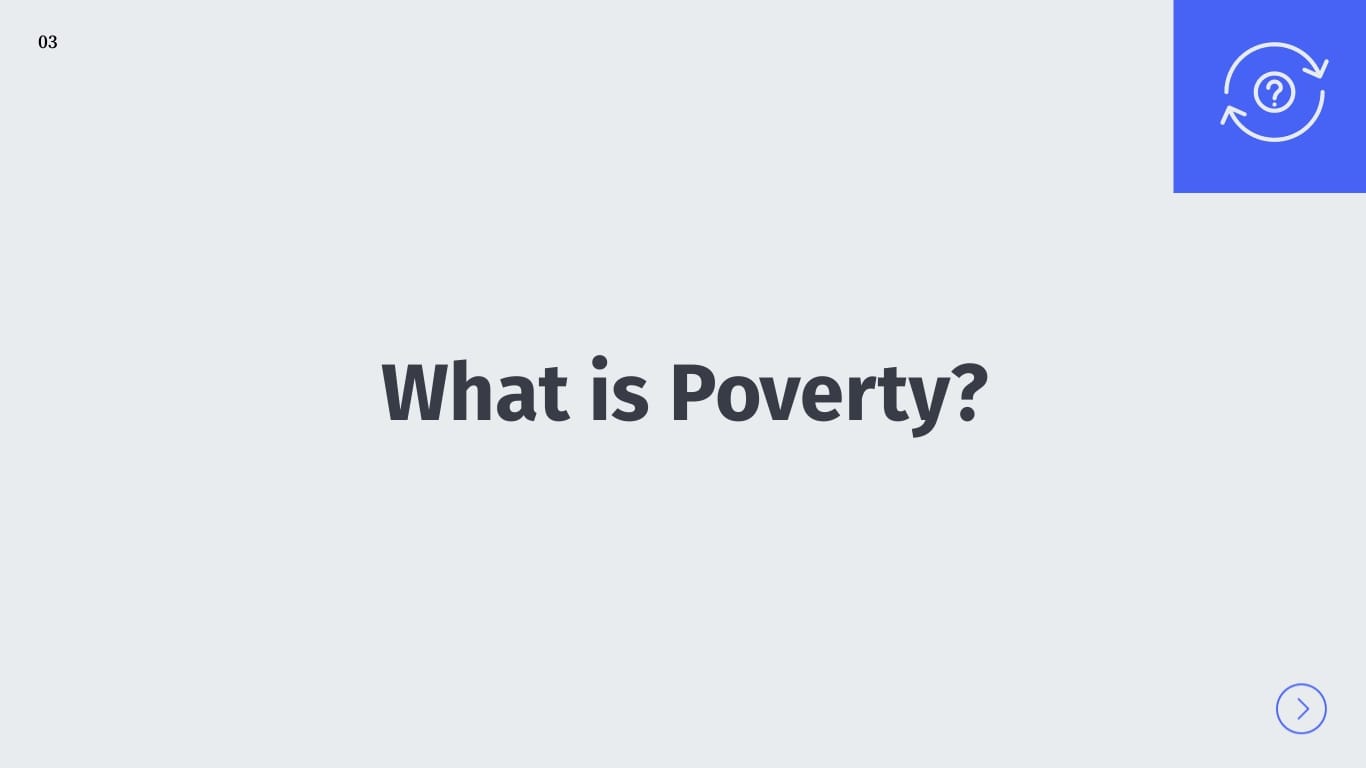 Poverty Alleviation Presentation Template - Slide 3 Poverty Alleviation Presentation Template - Slide 3