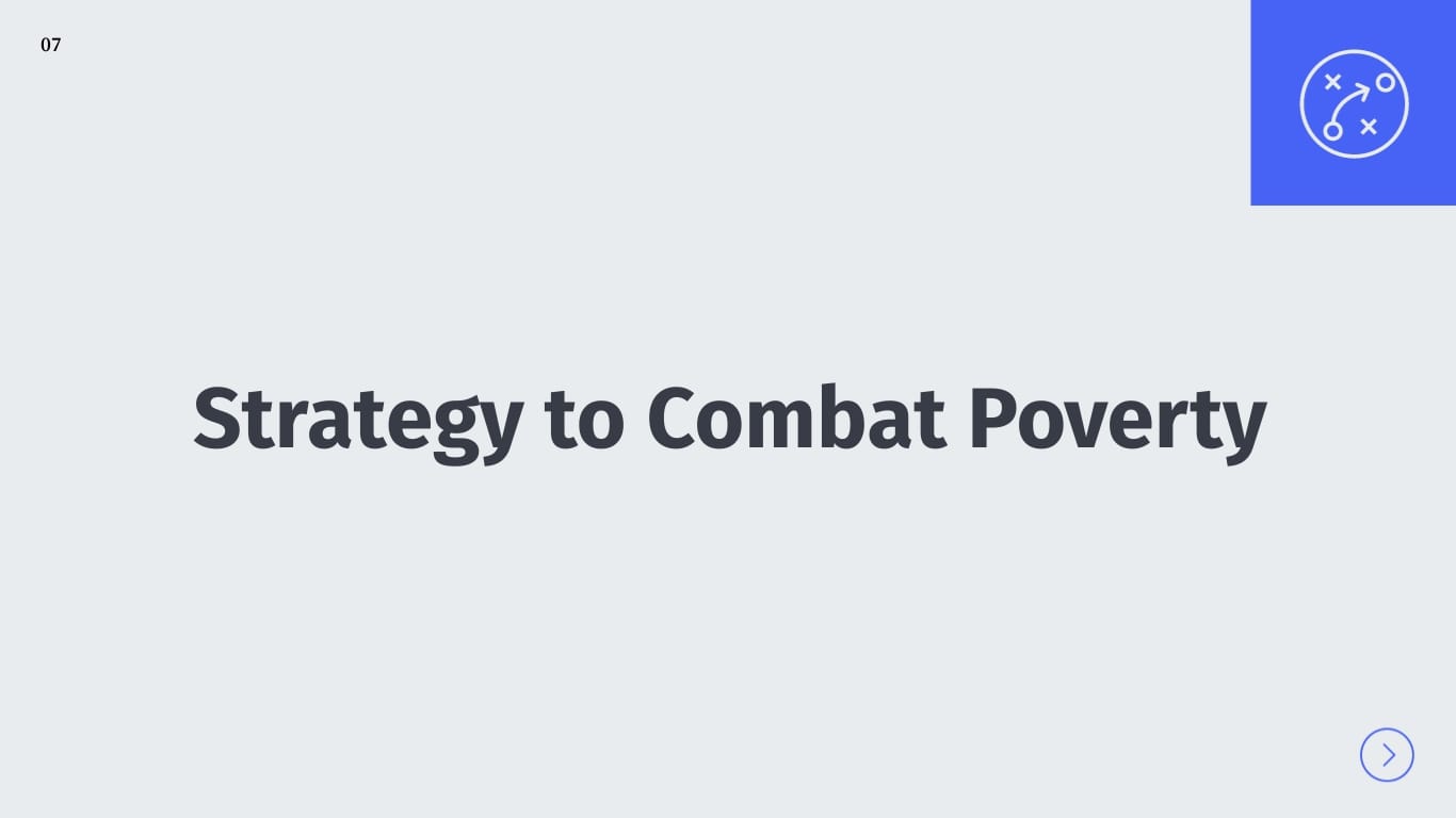 Poverty Alleviation Presentation Template - Slide 7 Poverty Alleviation Presentation Template - Slide 7