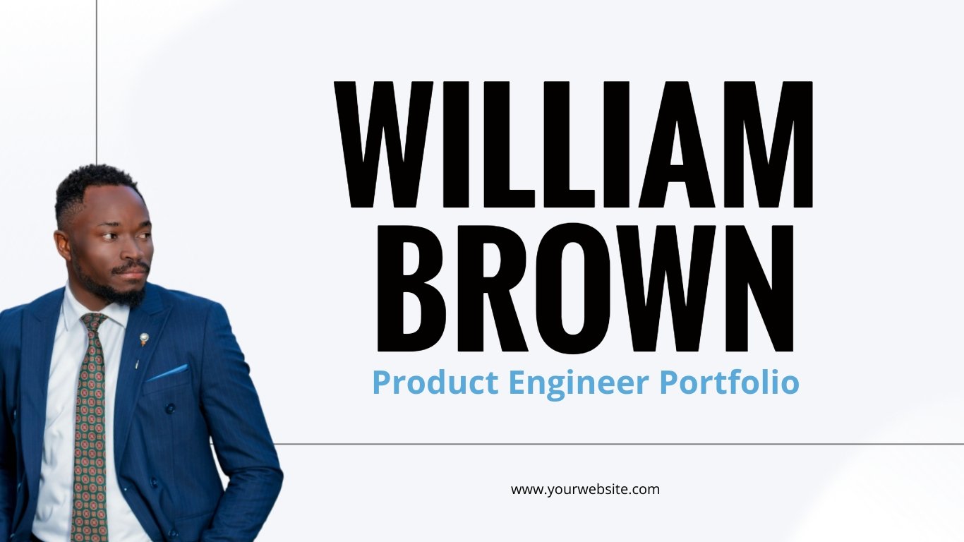 Product Development Portfolio Presentation Template