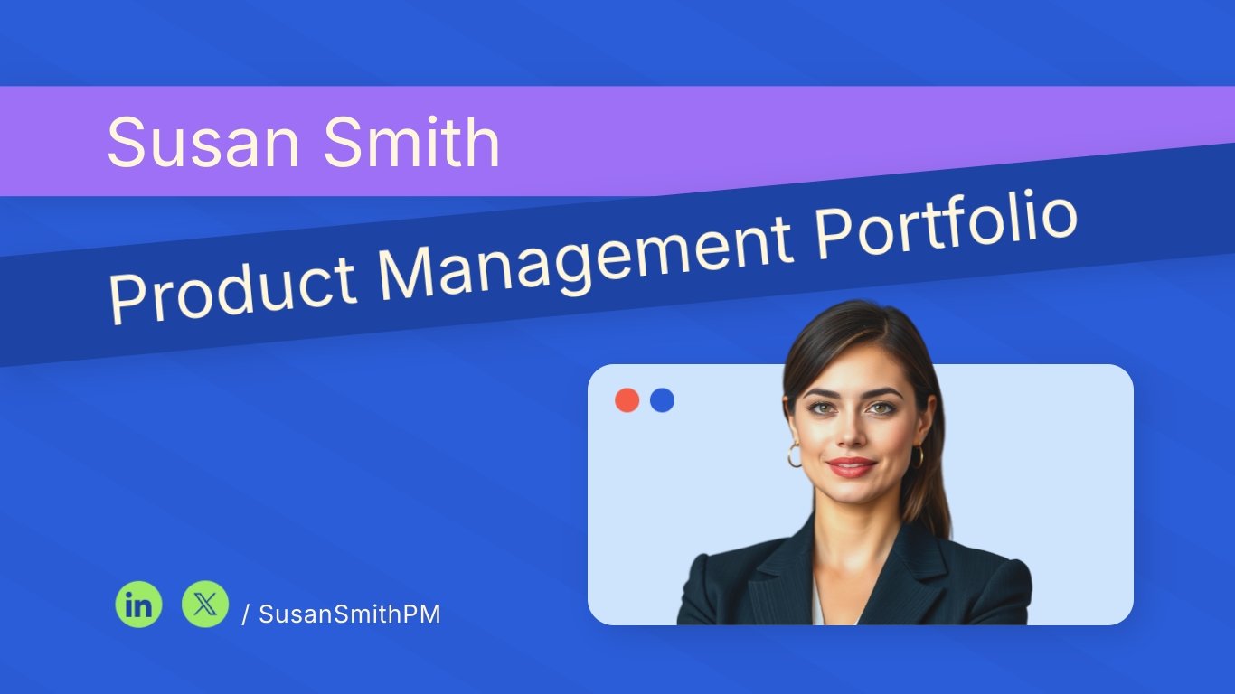 Product Management Portfolio Presentation Template
