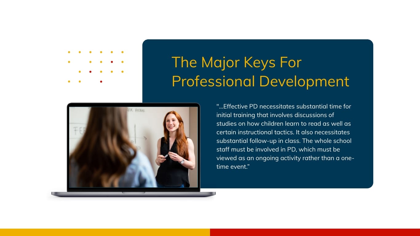 Professional Development of Educators Presentation Template - Slide 4 Professional Development of Educators Presentation Template - Slide 4