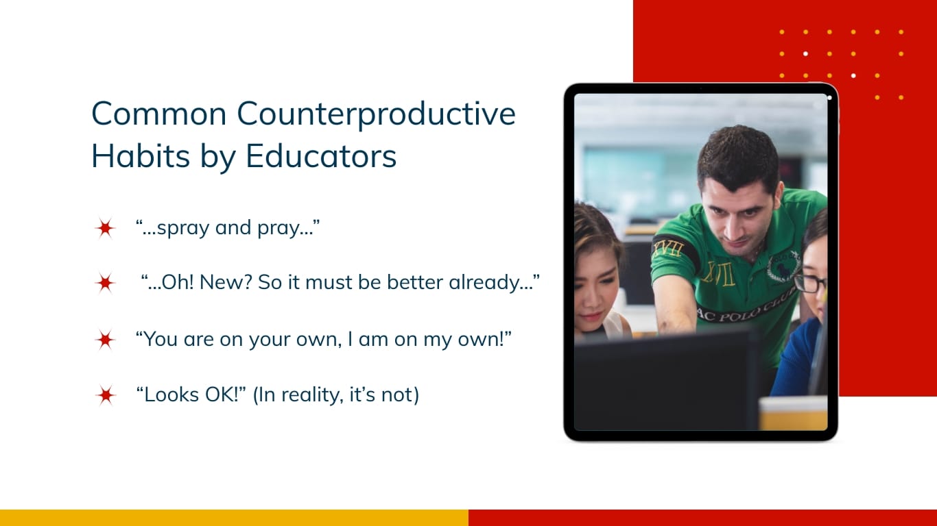 Professional Development of Educators Presentation Template - Slide 6 Professional Development of Educators Presentation Template - Slide 6