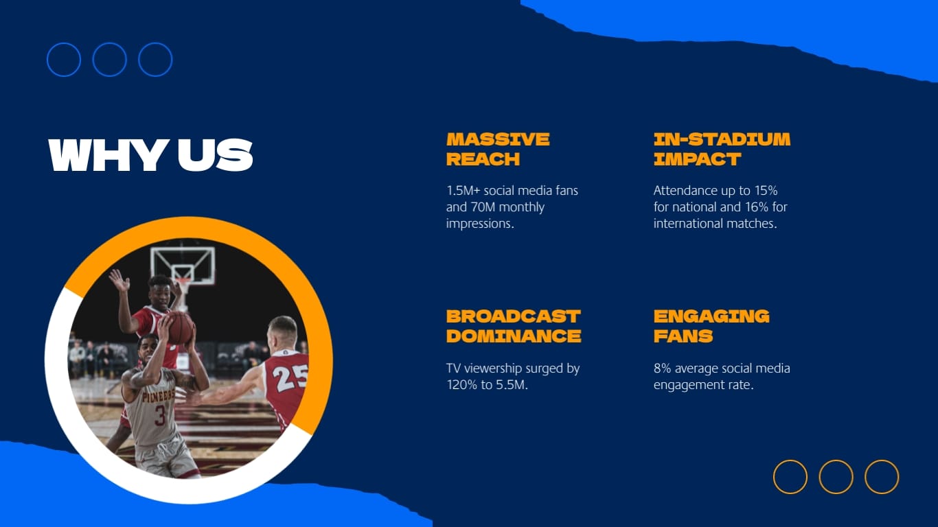 Professional Sports Presentation Template - Slide 11 Professional Sports Presentation Template - Slide 11