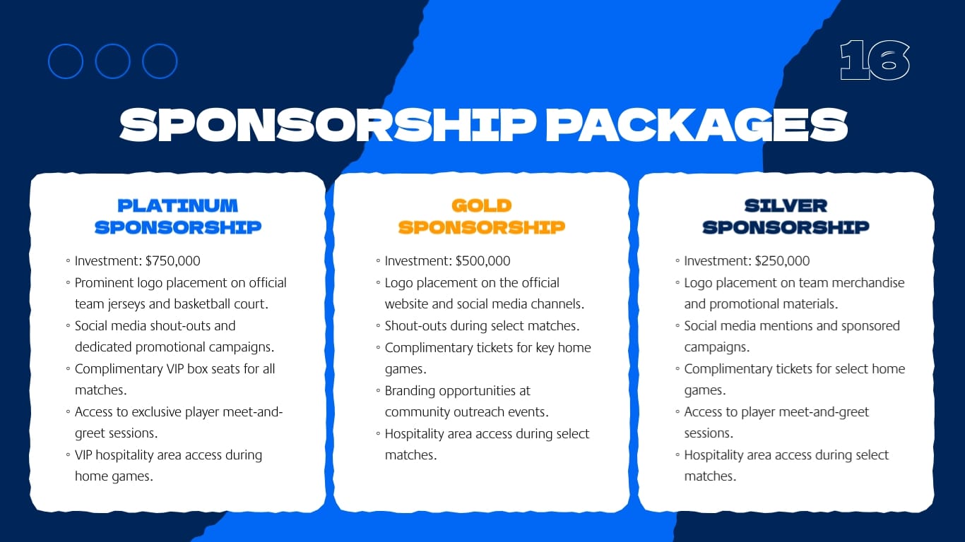 Professional Sports Presentation Template - Slide 16 Professional Sports Presentation Template - Slide 16