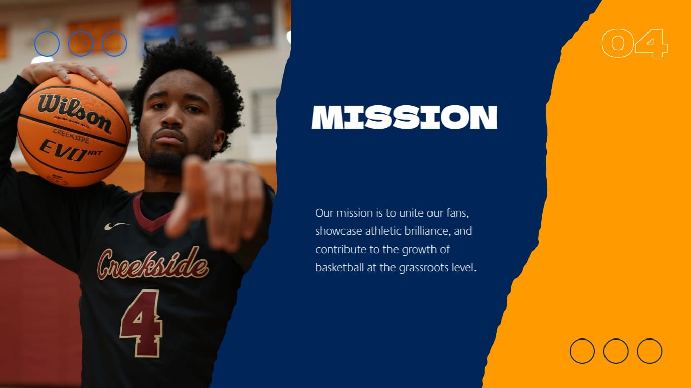 Professional Sports Presentation Template - Slide 4 Professional Sports Presentation Template - Slide 4