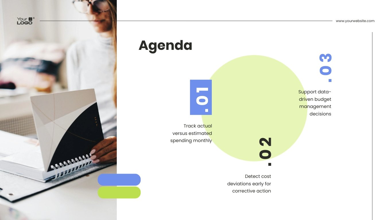 Project Cost Tracking Presentation Template - Slide 3 Project Cost Tracking Presentation Template - Slide 3