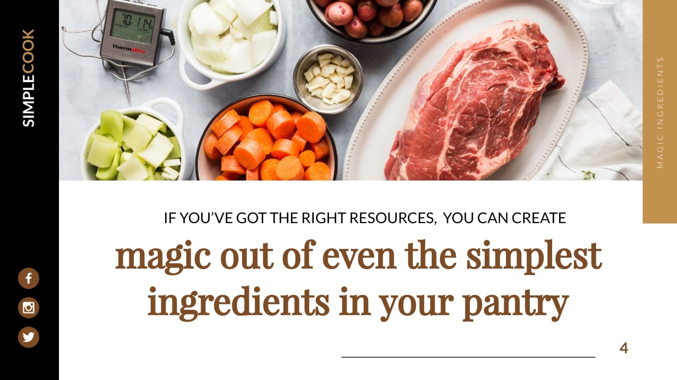 Quick Recipes Product Presentation Template - Slide 4 Quick Recipes Product Presentation Template - Slide 4