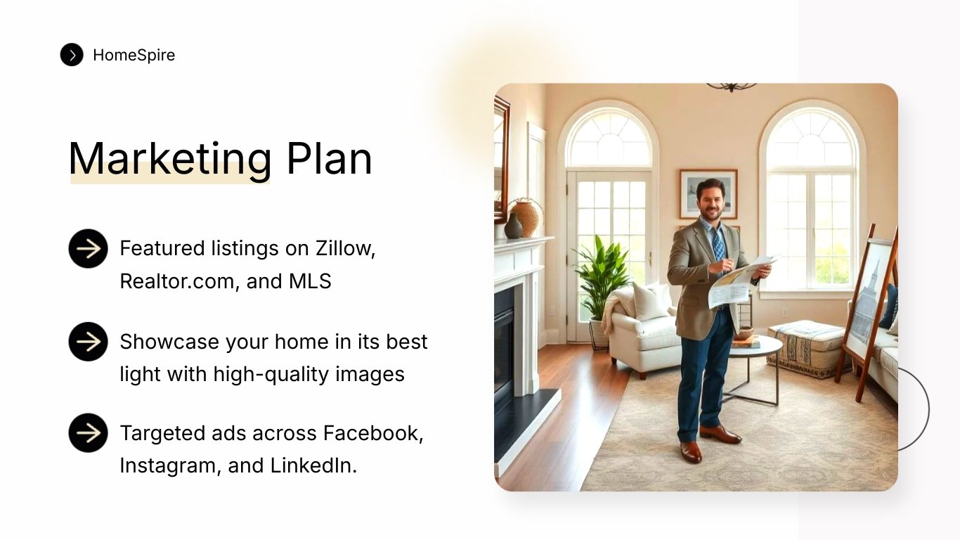 Real Estate Listing Presentation Template - Slide 8 Real Estate Listing Presentation Template - Slide 8