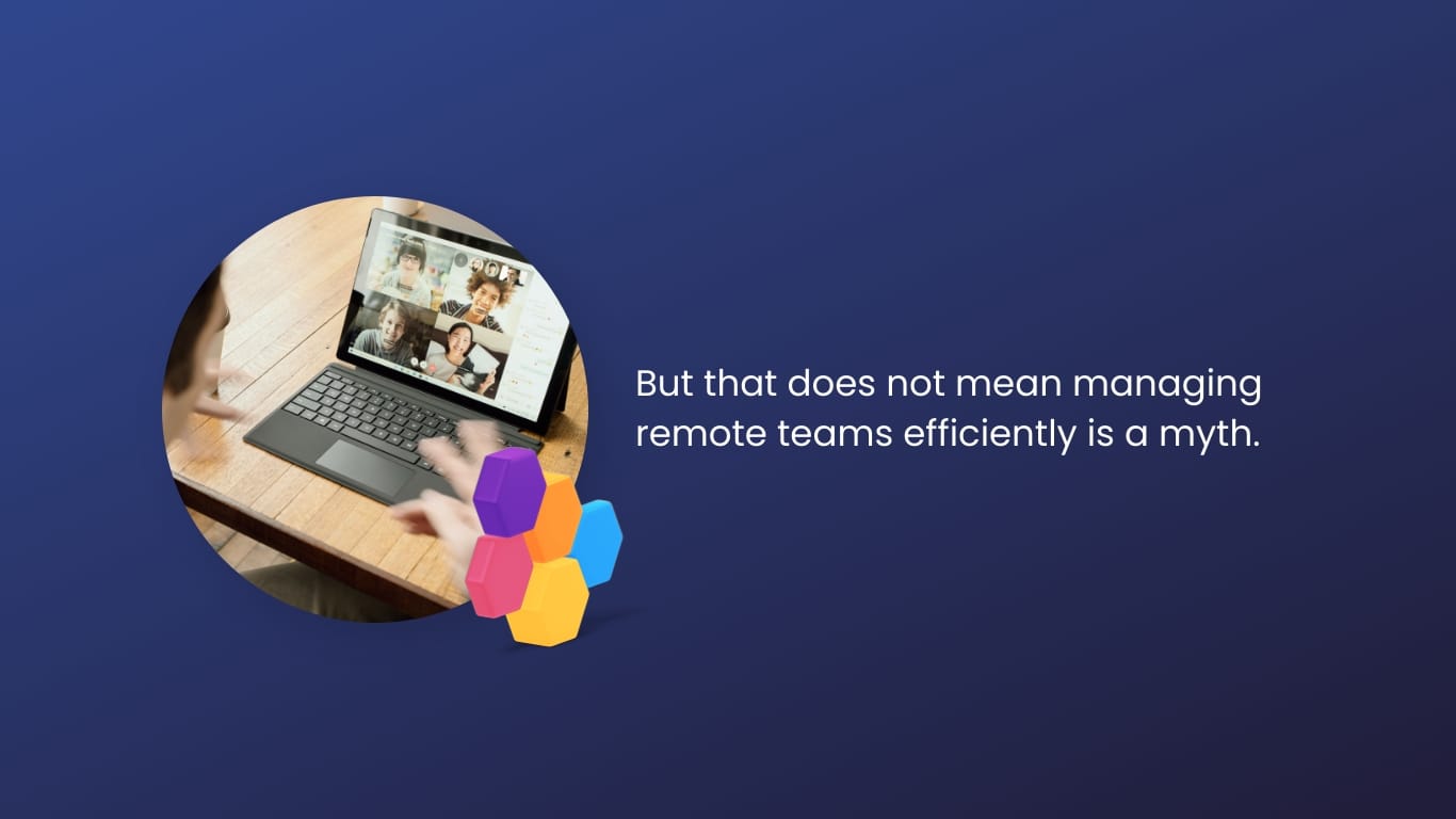 Remote Team Management Webinar Presentation Template | Visme