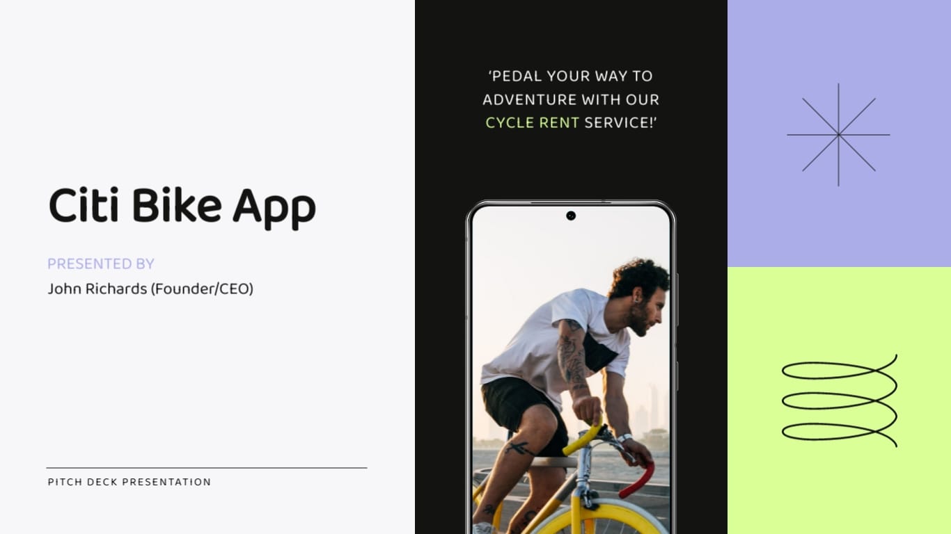 Rental App Pitch Deck Template