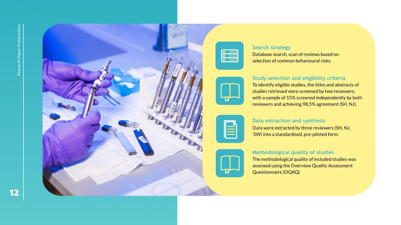 Research Paper Presentation Template - Slide 12 Research Paper Presentation Template - Slide 12