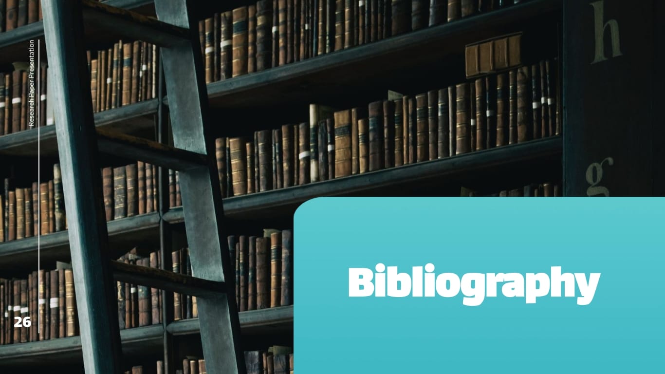 Research Paper Presentation Template - Slide 26 Research Paper Presentation Template - Slide 26