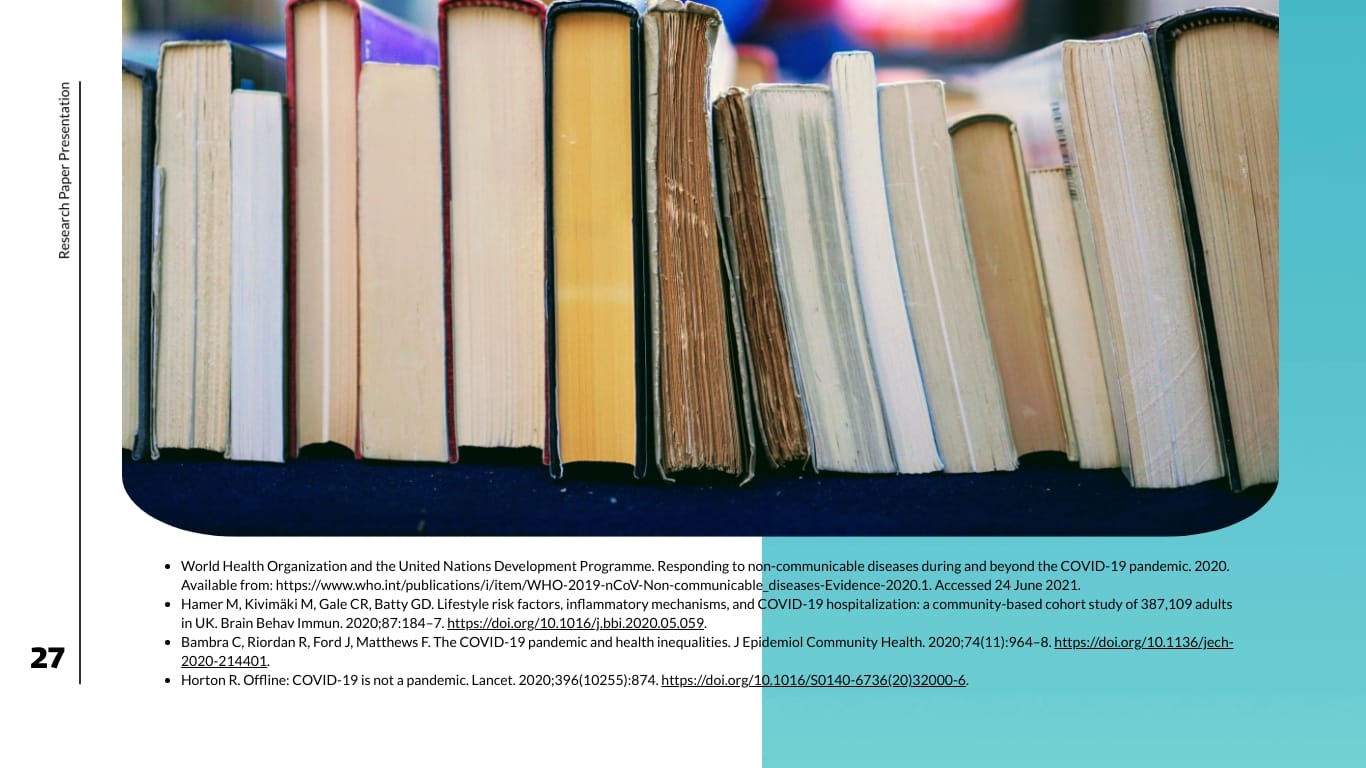 Research Paper Presentation Template - Slide 27 Research Paper Presentation Template - Slide 27