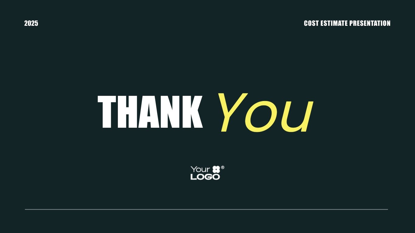 Residential Cost Estimate Presentation Template - Slide 17 Residential Cost Estimate Presentation Template - Slide 17