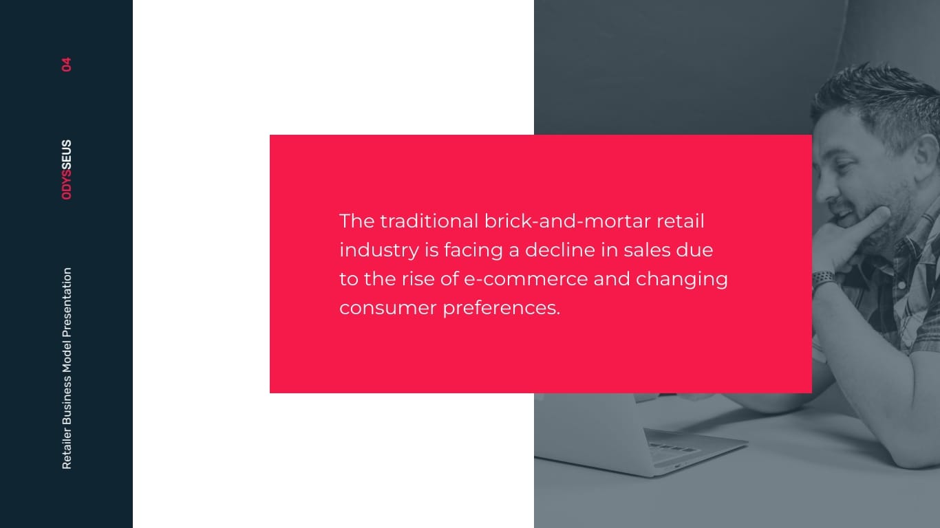 Retailer Business Model Presentation Template - Slide 4 Retailer Business Model Presentation Template - Slide 4