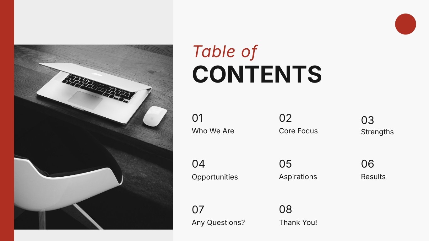 SOAR Analysis Tech Presentation Template - Slide 2 SOAR Analysis Tech Presentation Template - Slide 2