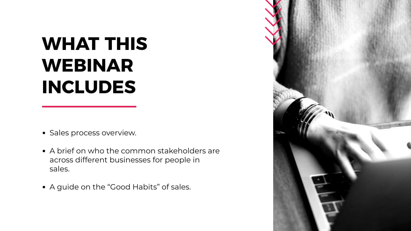 Sales Training Webinar Presentation Template - Slide 3 Sales Training Webinar Presentation Template - Slide 3