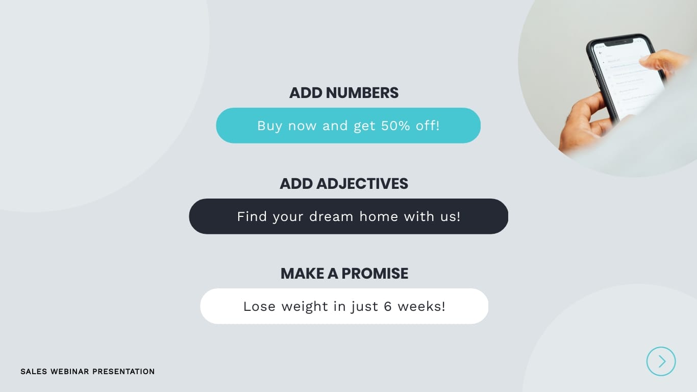 Sales Webinar Presentation Template - Slide 13 Sales Webinar Presentation Template - Slide 13