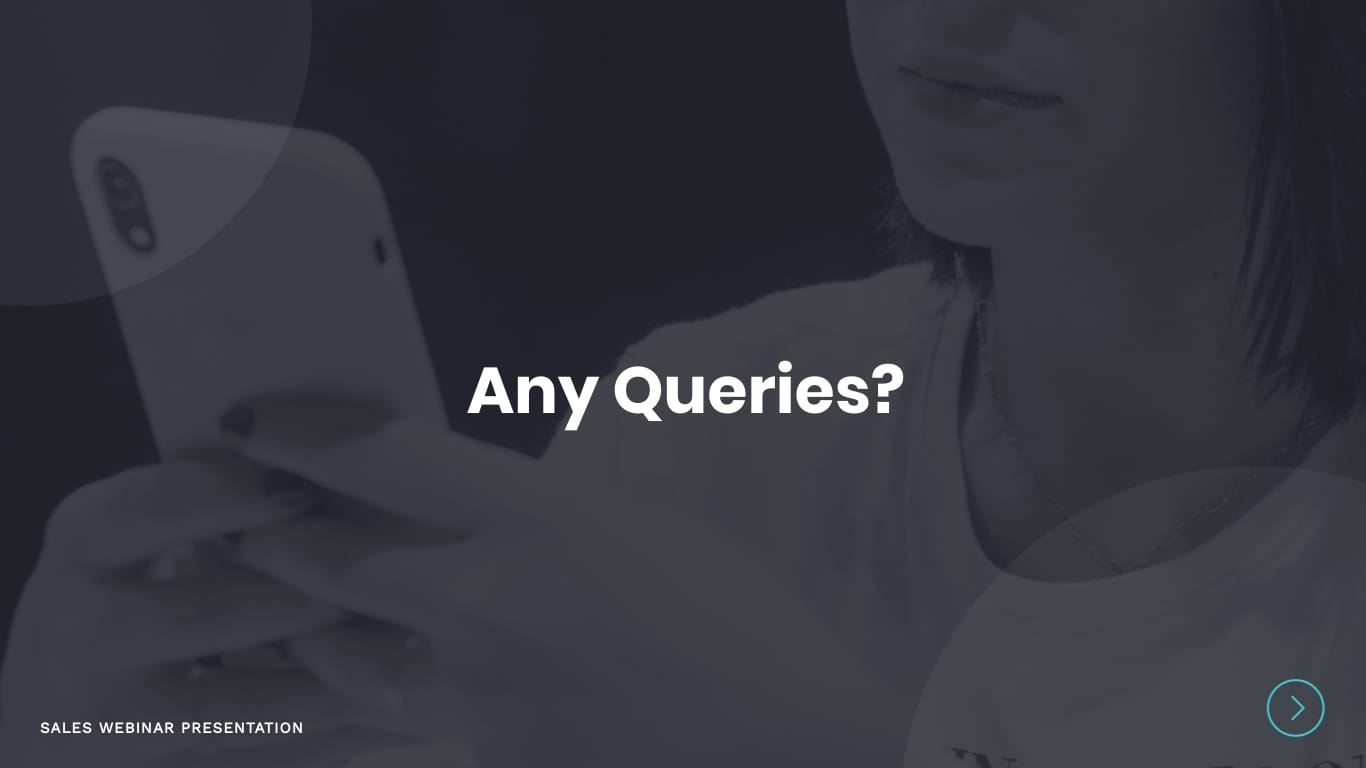 Sales Webinar Presentation Template - Slide 14 Sales Webinar Presentation Template - Slide 14