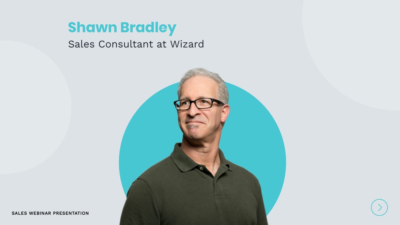 Sales Webinar Presentation Template - Slide 3 Sales Webinar Presentation Template - Slide 3