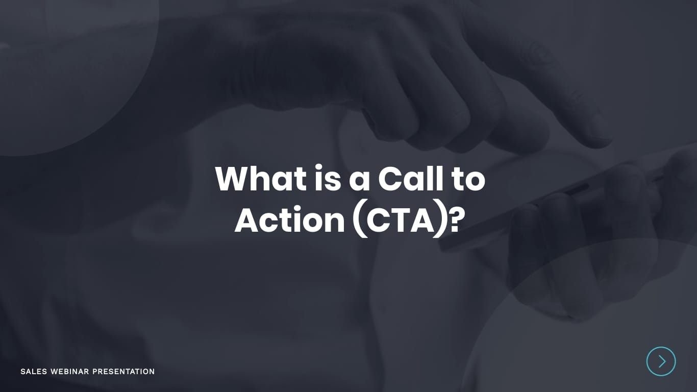 Sales Webinar Presentation Template - Slide 4 Sales Webinar Presentation Template - Slide 4