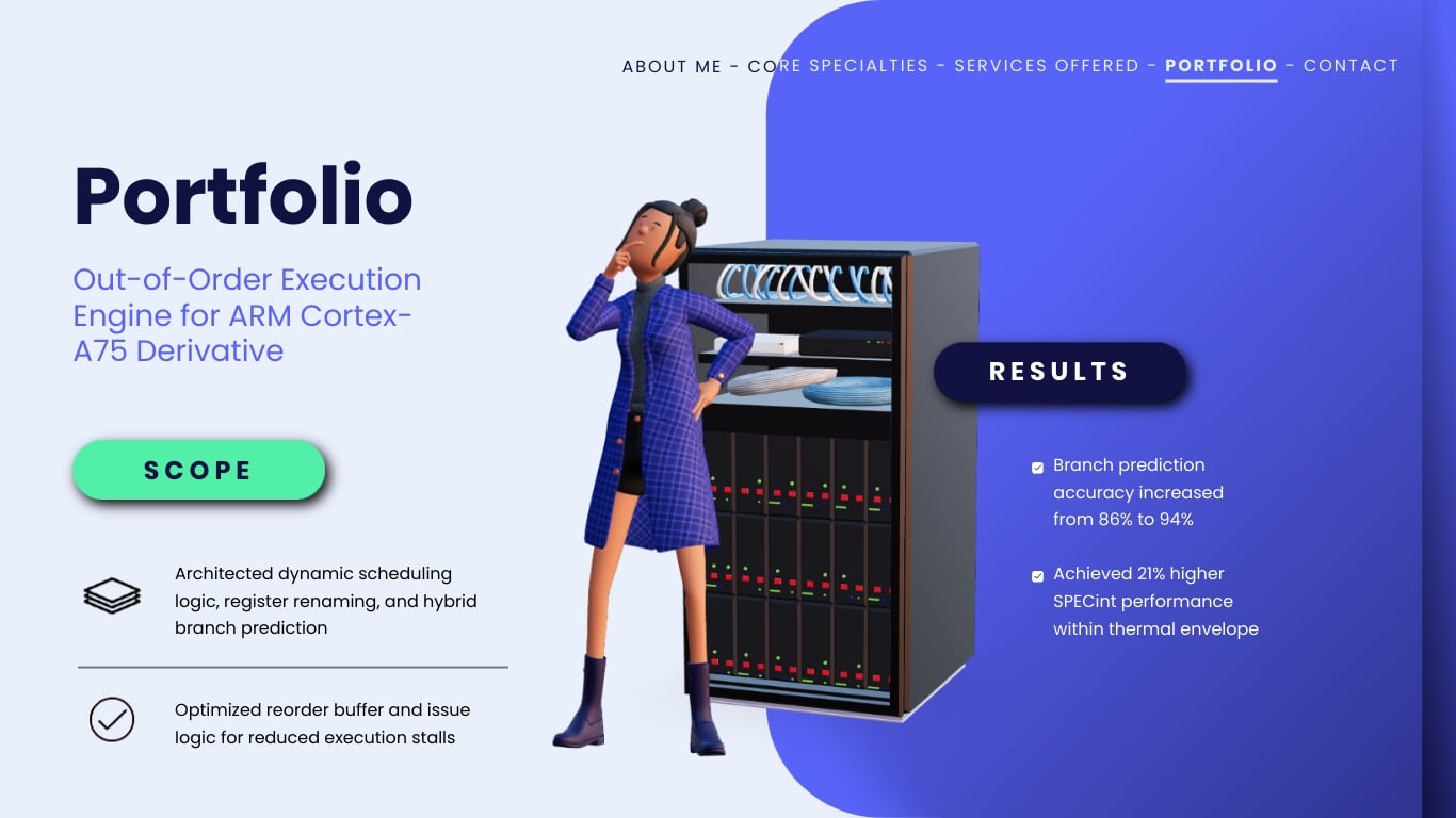 Senior Product Designer Portfolio Showcase Presentation Template | Visme