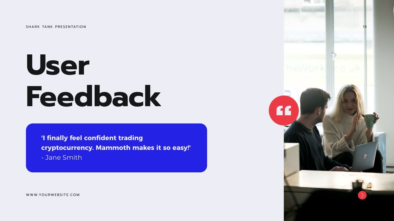 Shark Tank Presentation Template - Slide 15 Shark Tank Presentation Template - Slide 15