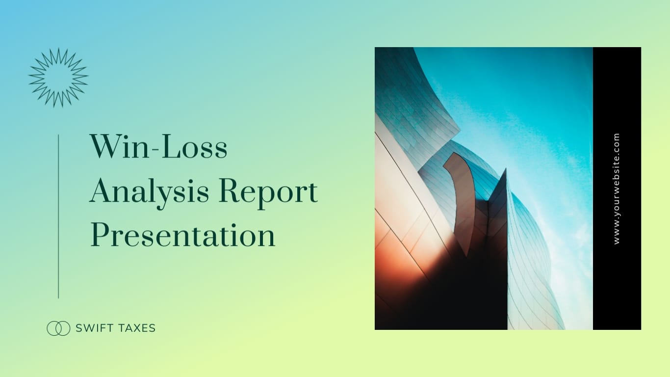 Simple Win-Loss Analysis Report Presentation Template