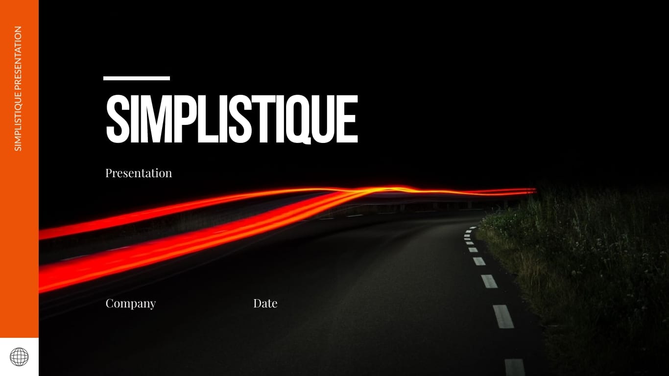 Simplistique Presentation Template