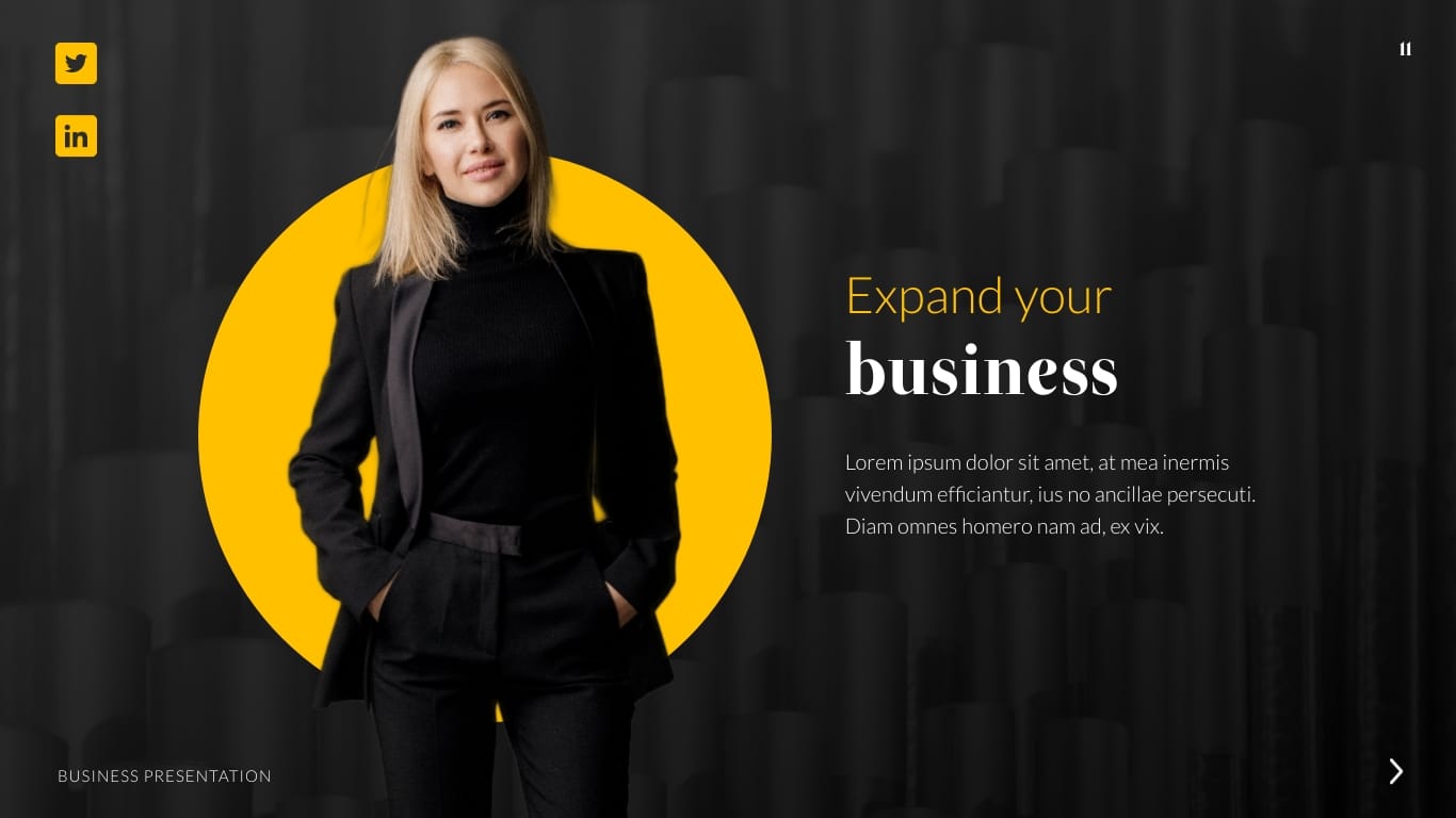 Sleek Business Agency Presentation Template - Slide 11 Sleek Business Agency Presentation Template - Slide 11