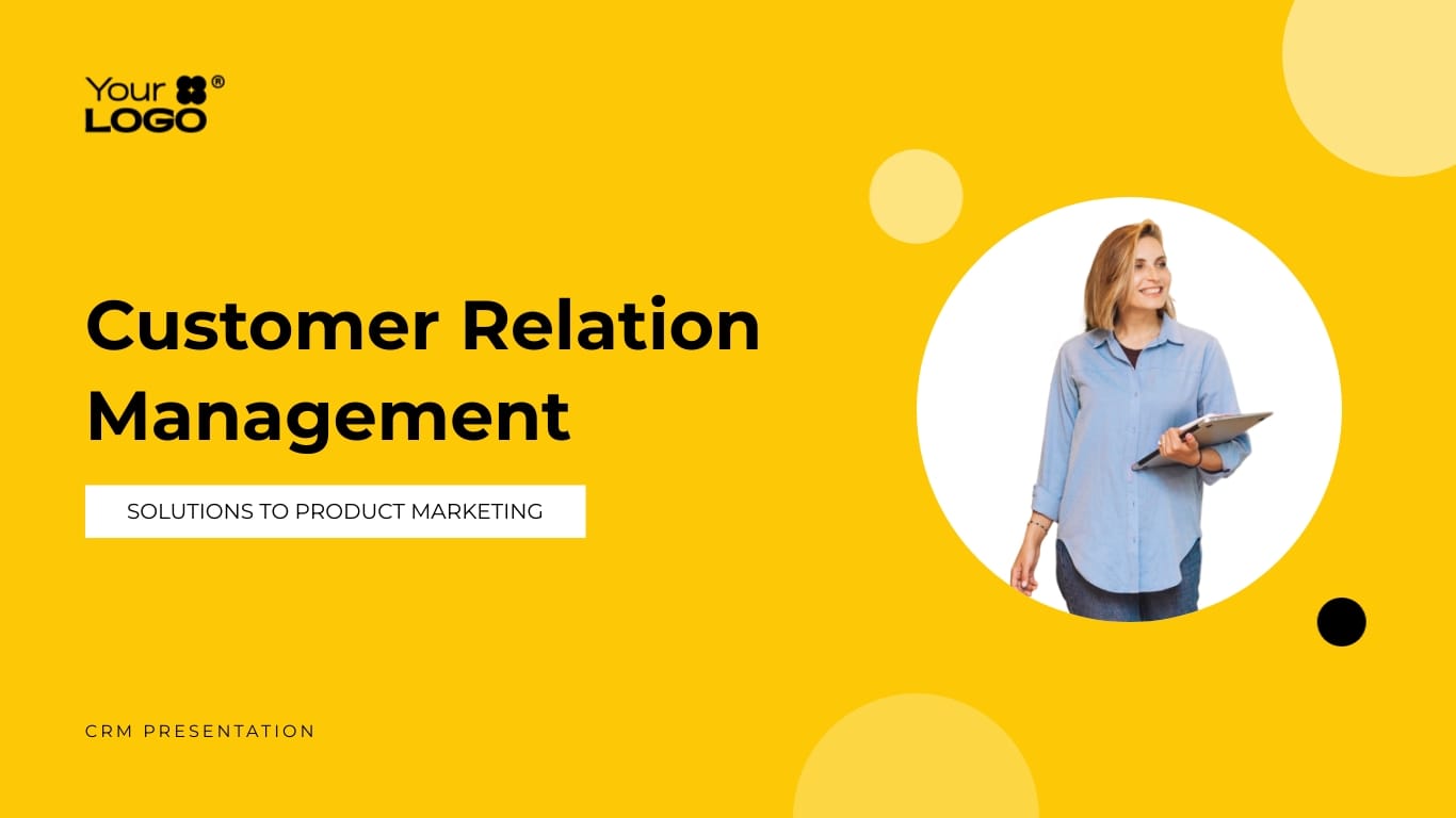 CRM Sales Presentation Template