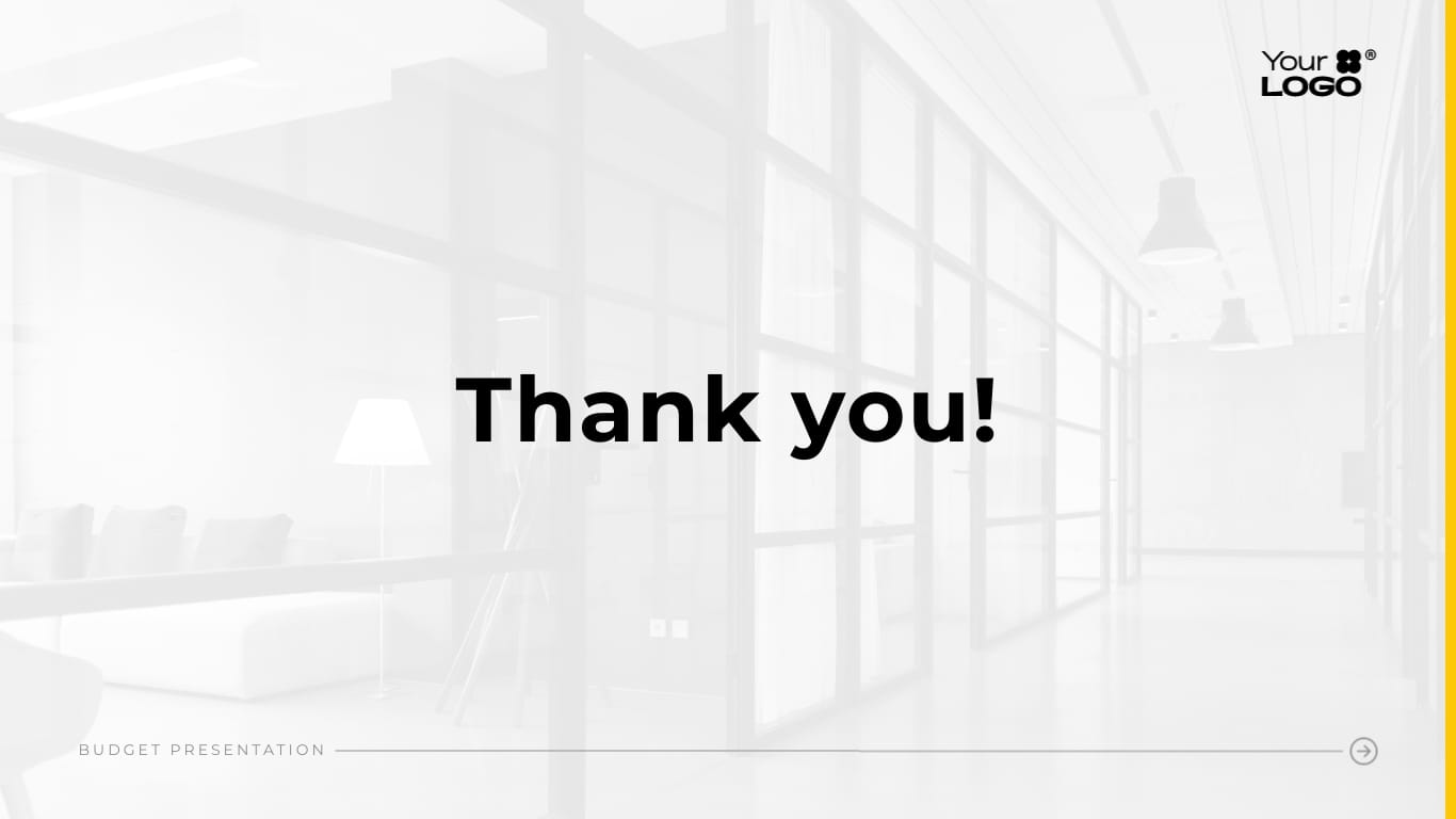 Sleek Construction Budget Presentation Template - Slide 19 Sleek Construction Budget Presentation Template - Slide 19