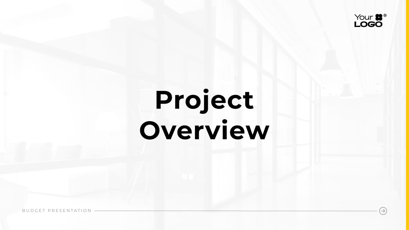 Sleek Construction Budget Presentation Template - Slide 2 Sleek Construction Budget Presentation Template - Slide 2