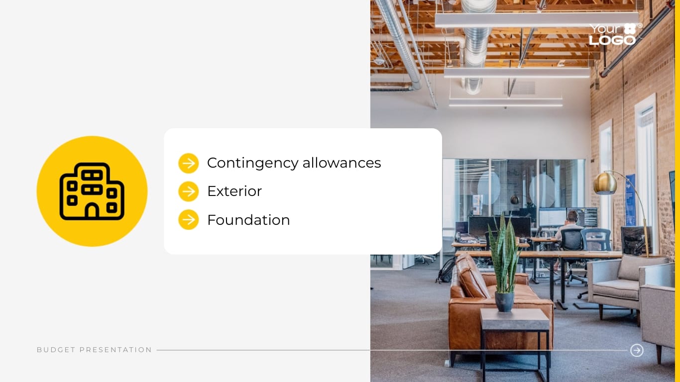 Sleek Construction Budget Presentation Template - Slide 7 Sleek Construction Budget Presentation Template - Slide 7