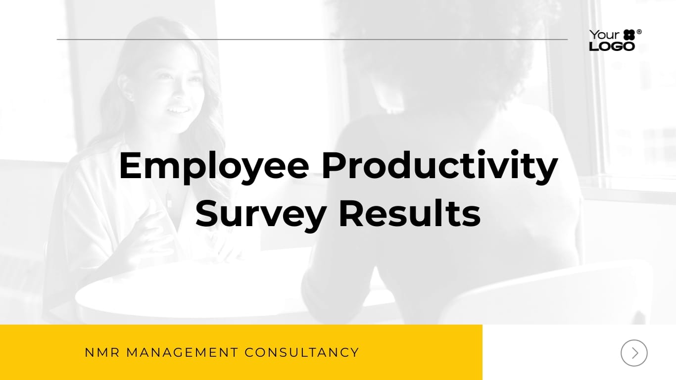 Employee Productivity Improvement Presentation Template