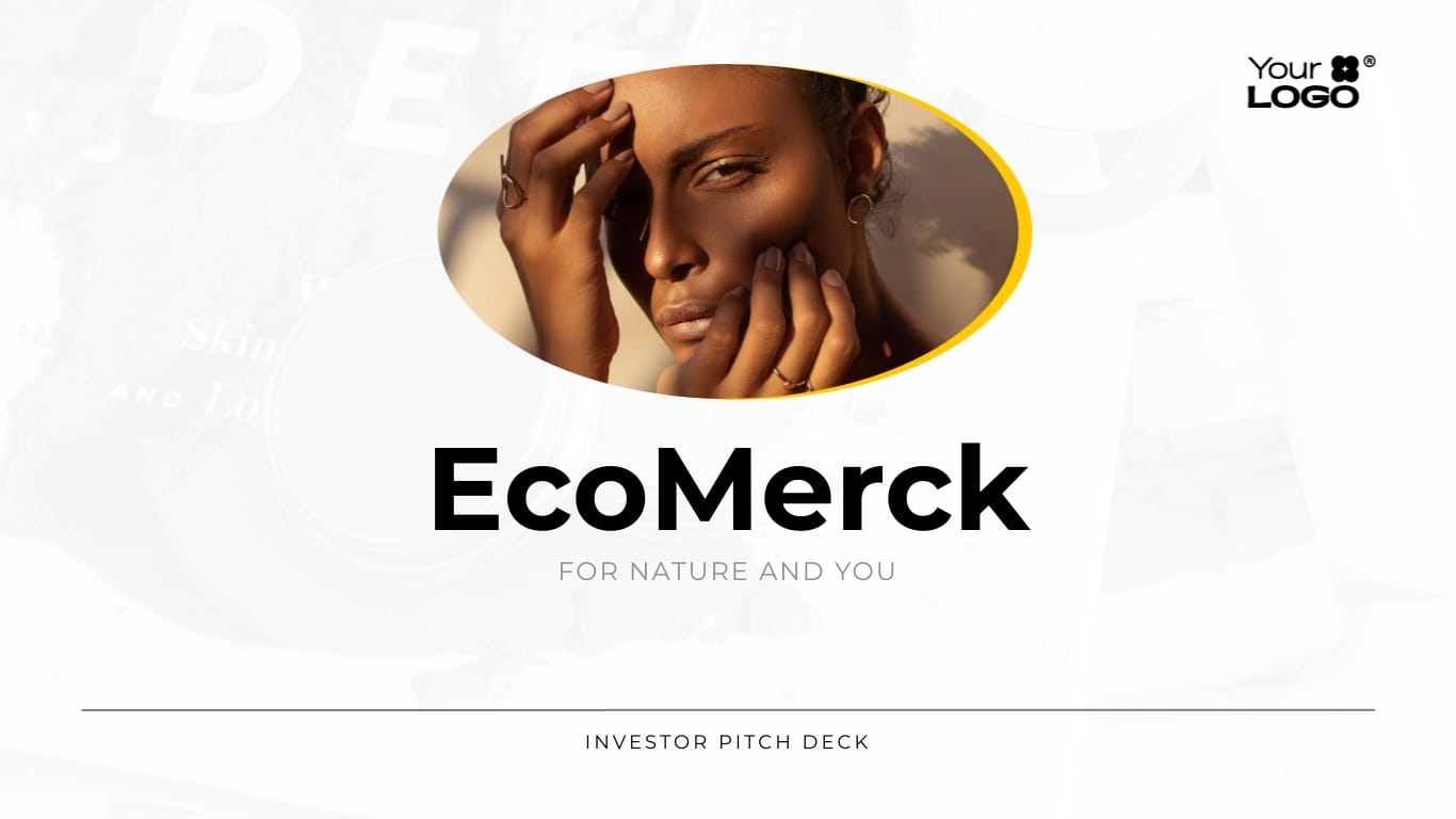 Sleek Cosmetics Company Investor Pitch Deck Template
