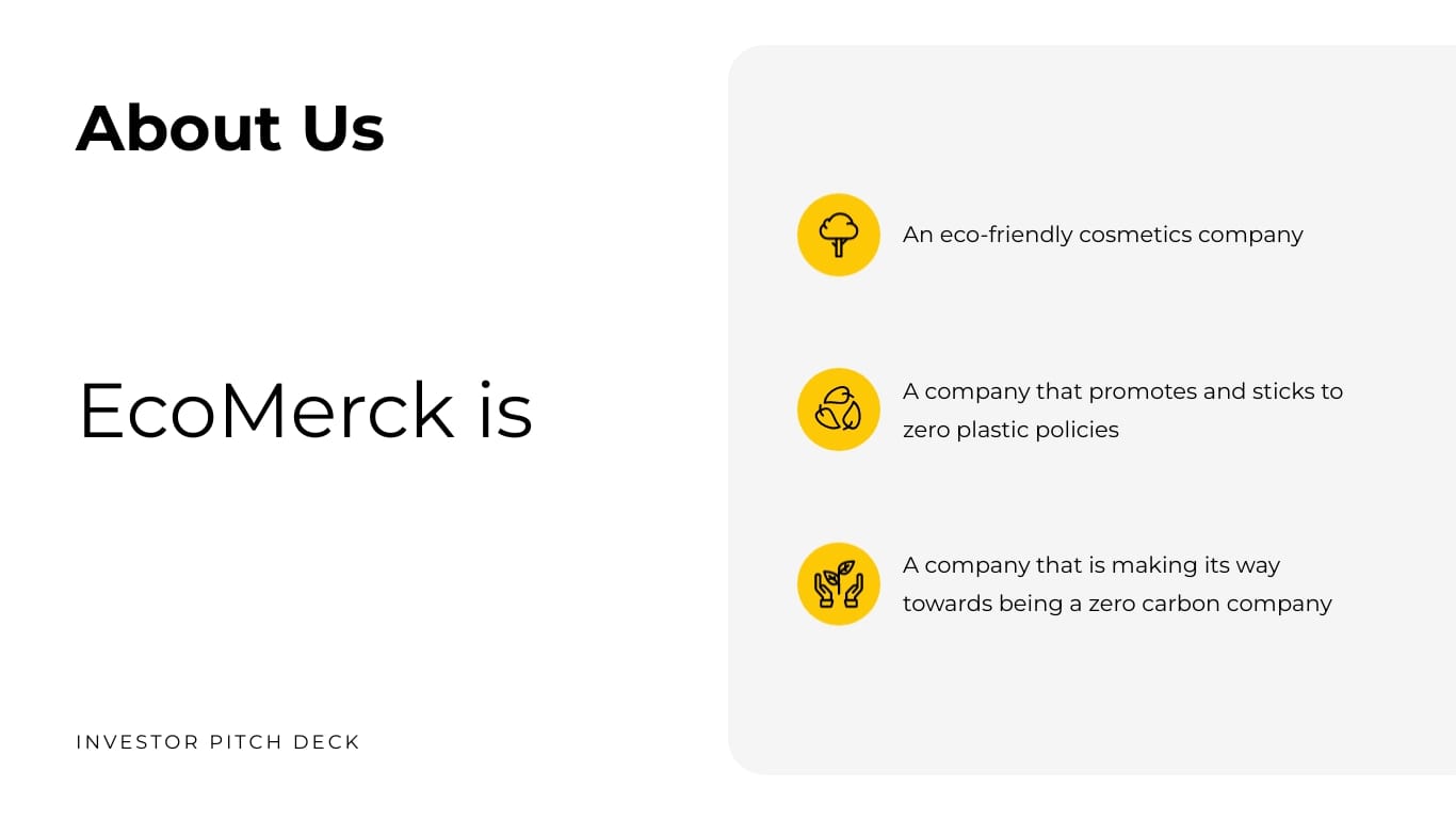 Sleek Cosmetics Company Investor Pitch Deck Template - Slide 2 Sleek Cosmetics Company Investor Pitch Deck Template - Slide 2