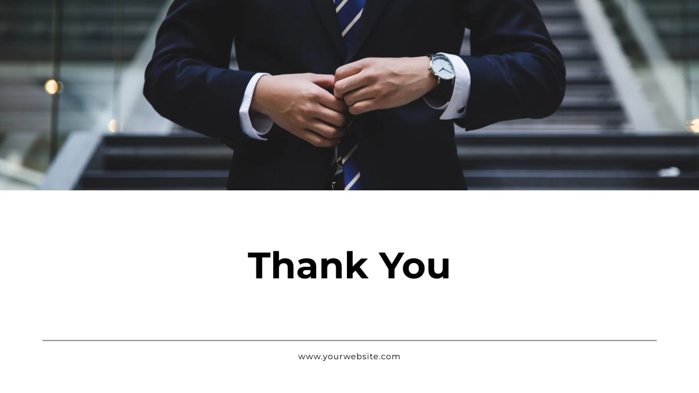 Sleek Finance Industry Presentation Template - Slide 19 Sleek Finance Industry Presentation Template - Slide 19