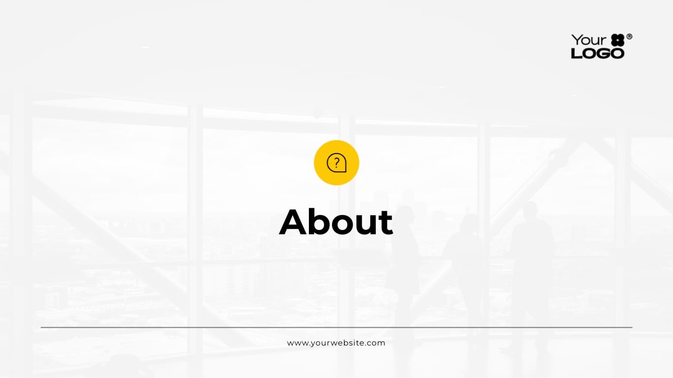 Sleek Finance Industry Presentation Template - Slide 3 Sleek Finance Industry Presentation Template - Slide 3