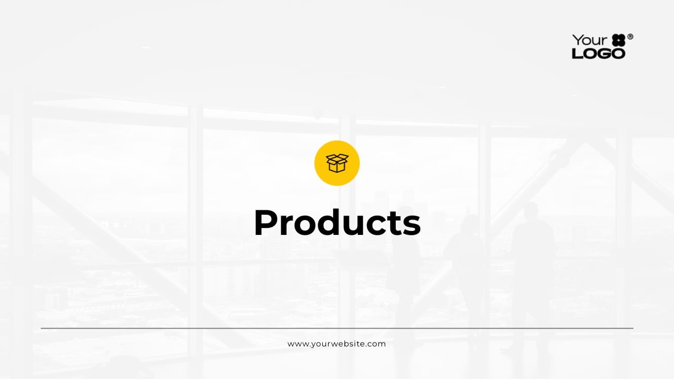 Sleek Finance Industry Presentation Template - Slide 8 Sleek Finance Industry Presentation Template - Slide 8