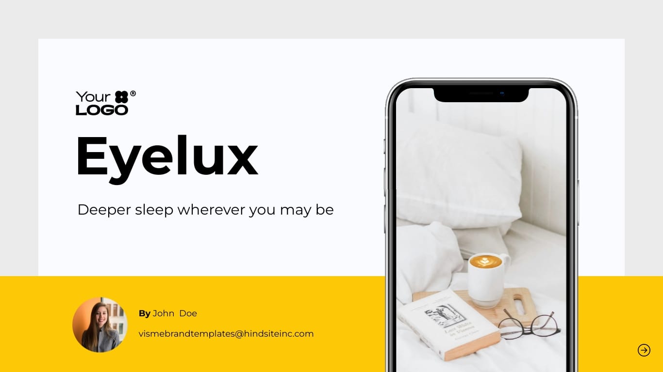 Sleek Healthcare Startup Presentation Template